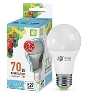 Лампа светодиодная LED-A60-standard 7Вт, E27 4000К