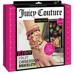 Набор для творчества Make It Real  Браслеты с бусинами  Juicy couture fruit obsessions bracelets 4403