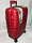 Средний пластиковый дорожный чемодан на 4-х колесах. Высота 64 см, ширина 41 см, глубина 25 см., фото 3