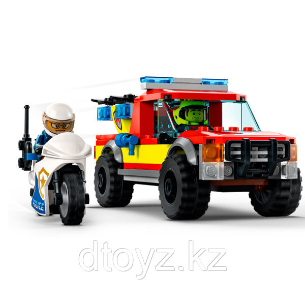 Lego City 60319 Пожарная бригада и полицейская погоня - фото 4 - id-p97966127