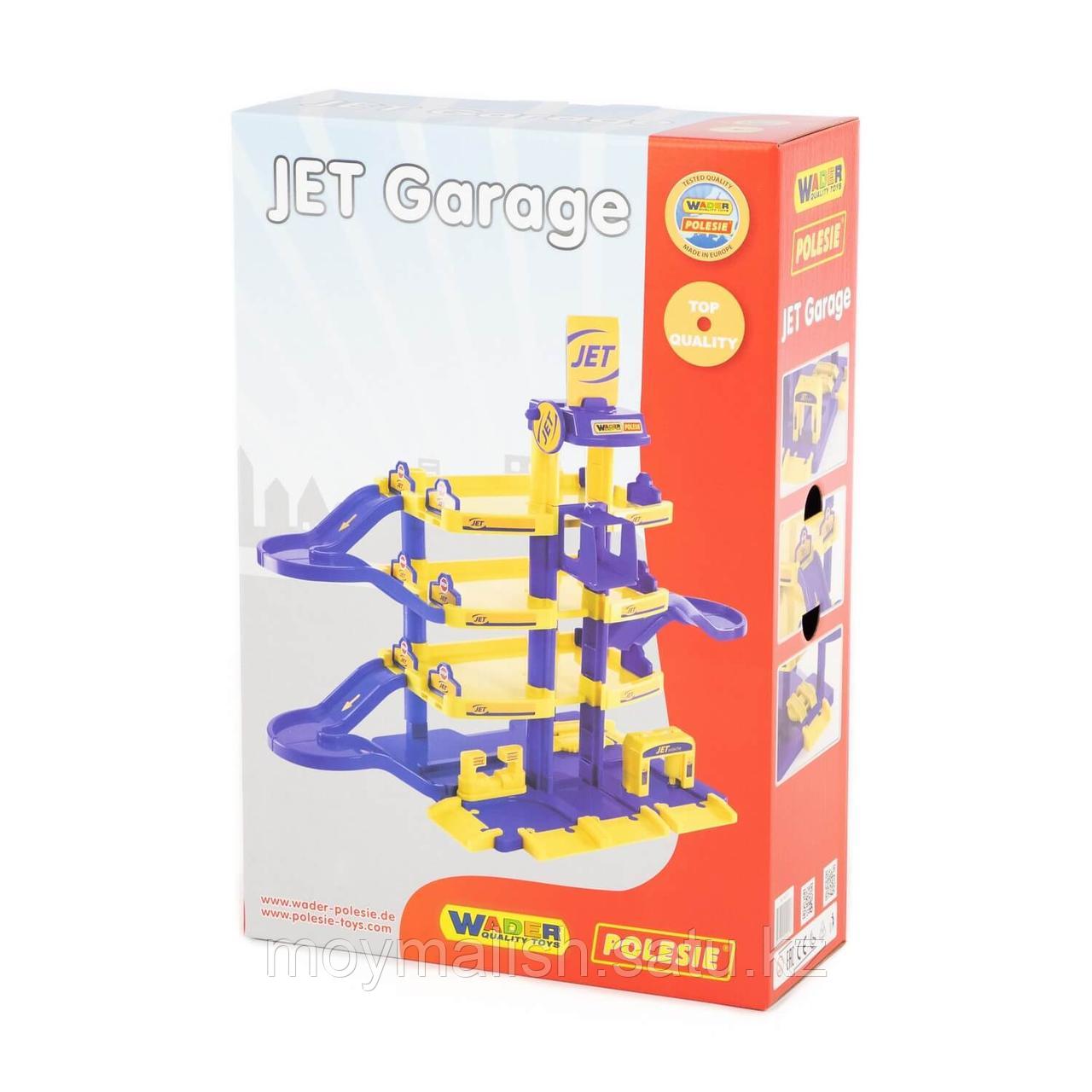 Игровой набор парковка для машинок 'Паркинг "JET Garage" 4-уровневый (в коробке), арт. 40213 - фото 5 - id-p97966803