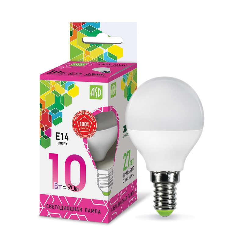 Лампа светодиодная LED-шар-standard 10Вт