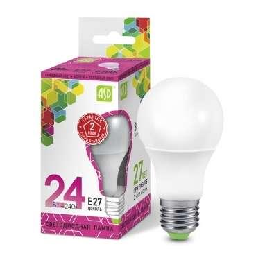 Лампа светодиодная LED-A65-standard 24Вт грушевидная 230В