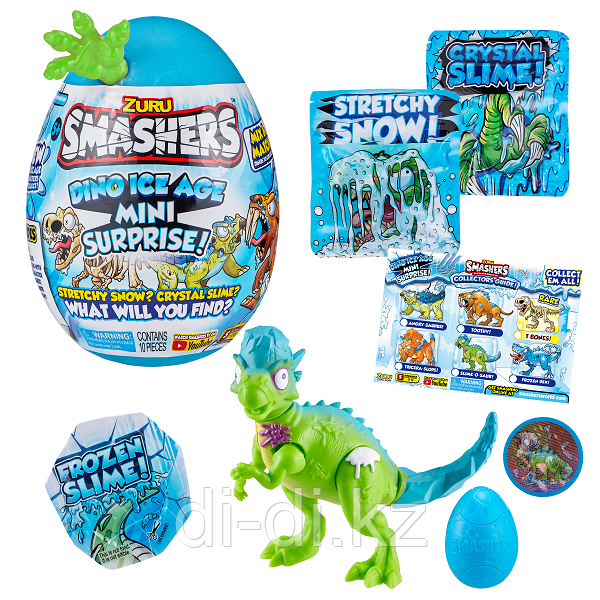 ZURU Smashers DINO ICE AGE MINI SURPRISE EGG 7456