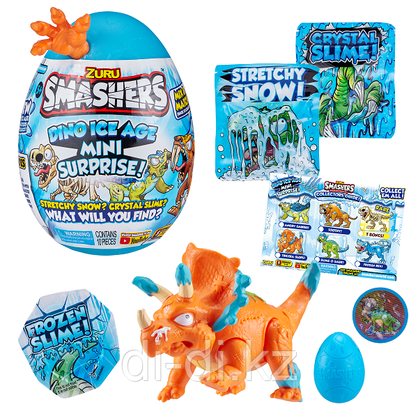 ZURU Smashers DINO ICE AGE MINI SURPRISE EGG 7456