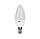 Лампа светодиодная PLED-SP C37 7Вт свеча 5000К холод. бел. E27 560лм 230В JazzWay, фото 2
