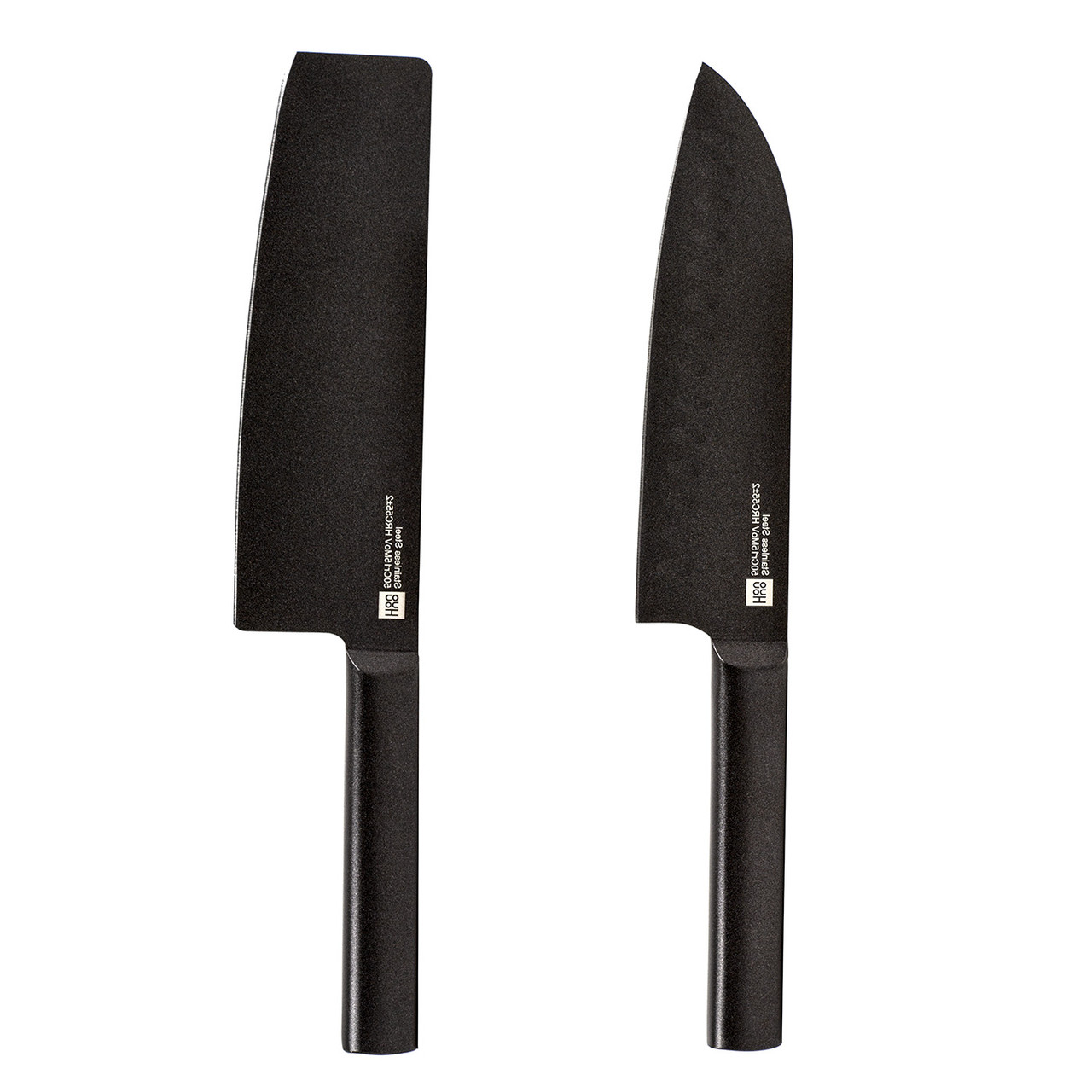 Набор ножей Xiaomi Huo Hou Heat Knife Set 2шт, (HU0015), Black