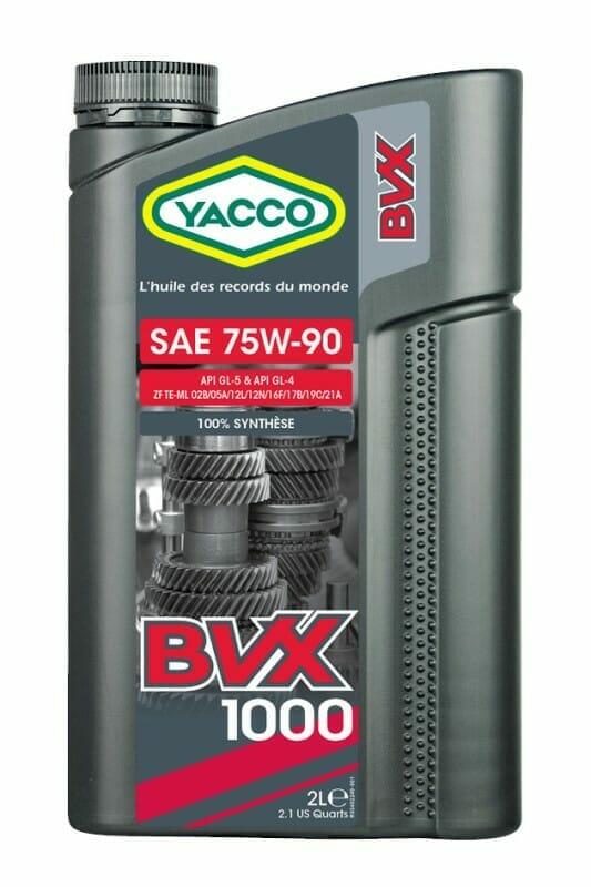 Трансмиссионное масло МКПП Yacco BVX 1000 75W90 2л - фото 1 - id-p97967895
