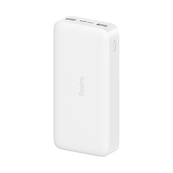 Портативное зарядное устройство Xiaomi Redmi Power Bank 20000mAh (18W Fast Charge) Белый