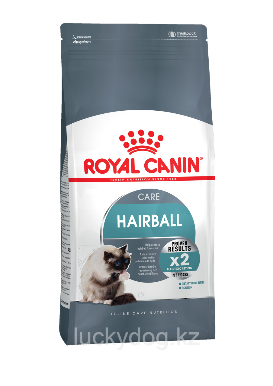 Royal Canin HairBall (10кг) Сухой корм Роял Канин для кошек для выведения волосяных комочков - фото 1 - id-p3536268