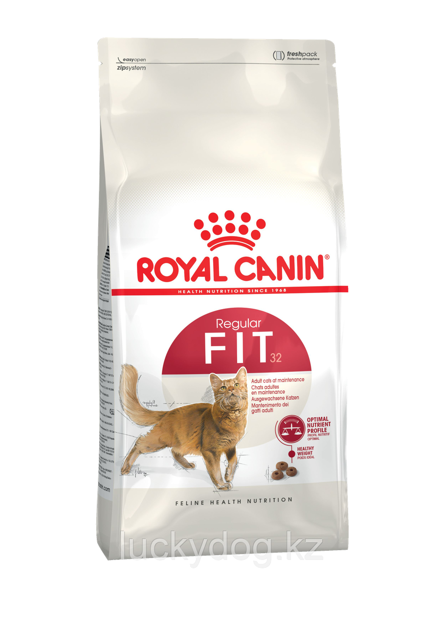 Royal Canin Fit 32 (400г) Сухой корм Роял Канин для кошек, бывающих на улице