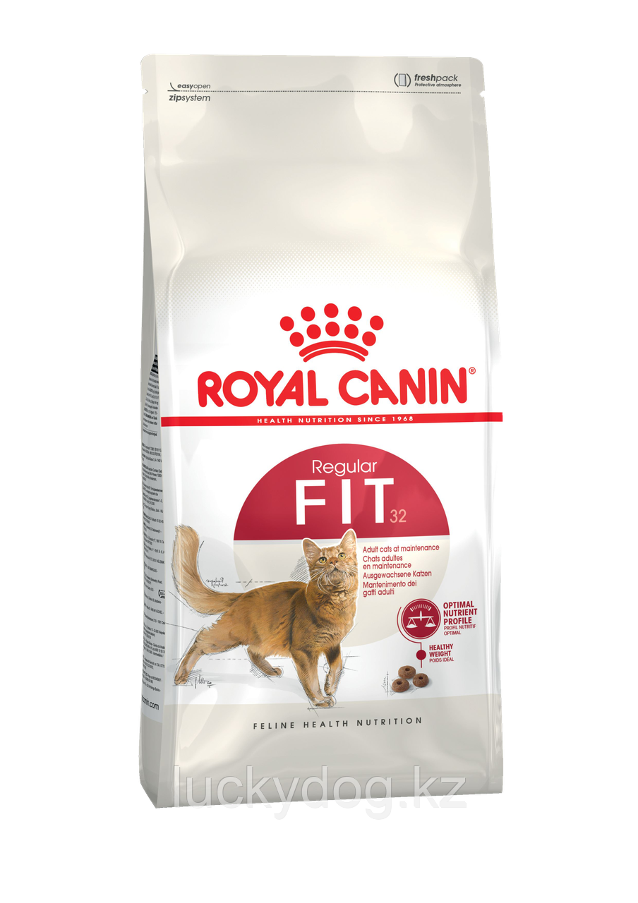 Royal Canin Fit 32 (400г) Сухой корм Роял Канин для кошек, бывающих на улице - фото 1 - id-p3536302