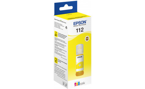 Epson C13T06C44A Контейнер с желтыми чернилами 112 EcoTank для L11160 / L15150 / L15160 / L6490 / L6550