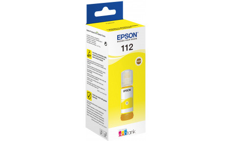 Epson C13T06C44A Контейнер с желтыми чернилами 112 EcoTank для L11160 / L15150 / L15160 / L6490 / L6550 - фото 1 - id-p98005746