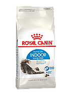 Royal Canin Indoor Long Hair 2кг Сухой корм для взрослых длинношерстных кошек, живущих в помещении