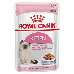 Royal Canin Kitten IN JELLY (В ЖЕЛЕ) Паучи для котят в желе с 4 до 12 месяцев (12 желе по 85 гр)