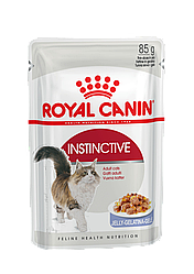 Royal Canin Instinctive jelly Паучи для кошек кусочки в желе (12 шт. по 85 гр)