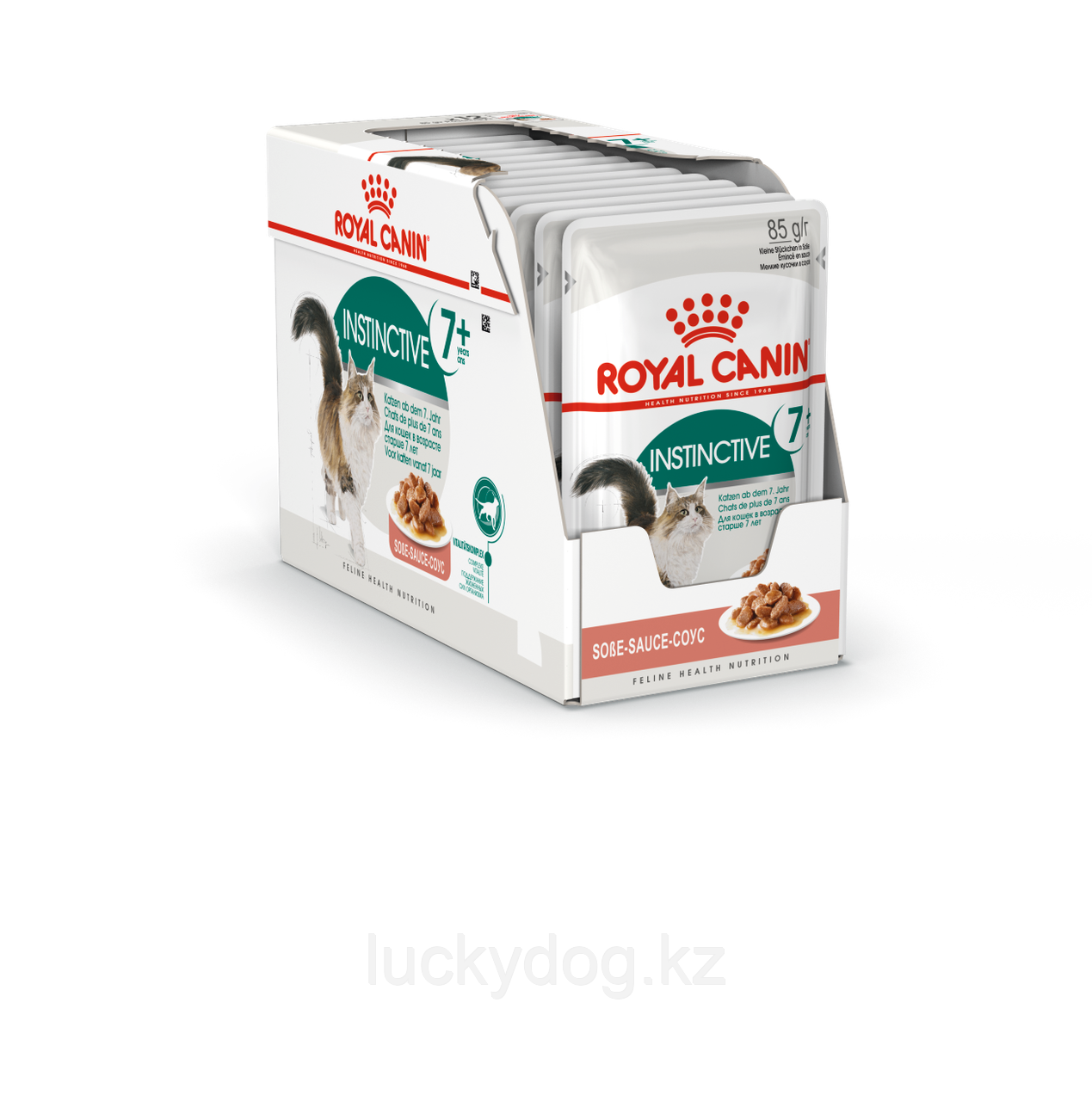 Royal Canin Instinctive +7 Паучи для кошек старше 7 лет (12 шт. по 85 гр) - фото 2 - id-p3536588