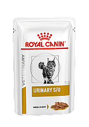 Royal Canin URINARY S/O POUCH пауч для кошек при мочекаменной болезни 12 шт. по 85 гр