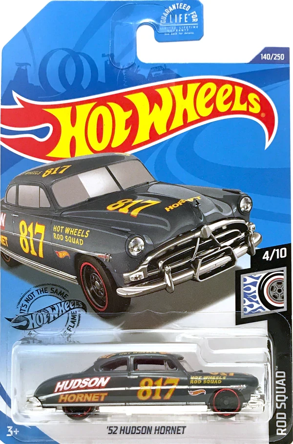 Hot Wheels Модель Hudson Hornet '52, серый - фото 1 - id-p98072333