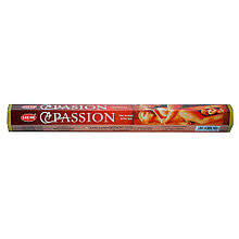 Благовония (ароматические палочки) HEM Passion (Страсть) 20 шт. в упаковке -шестигранник