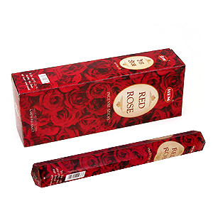Благовония (ароматические палочки) Hem Красная Роза (Red Rose), 20 палочек