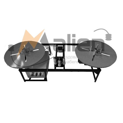 Станок для перемотки мебельной кромки полуавтоматический СПМК 0,6-30П (максимальный внешний диаметр бухт 600мм