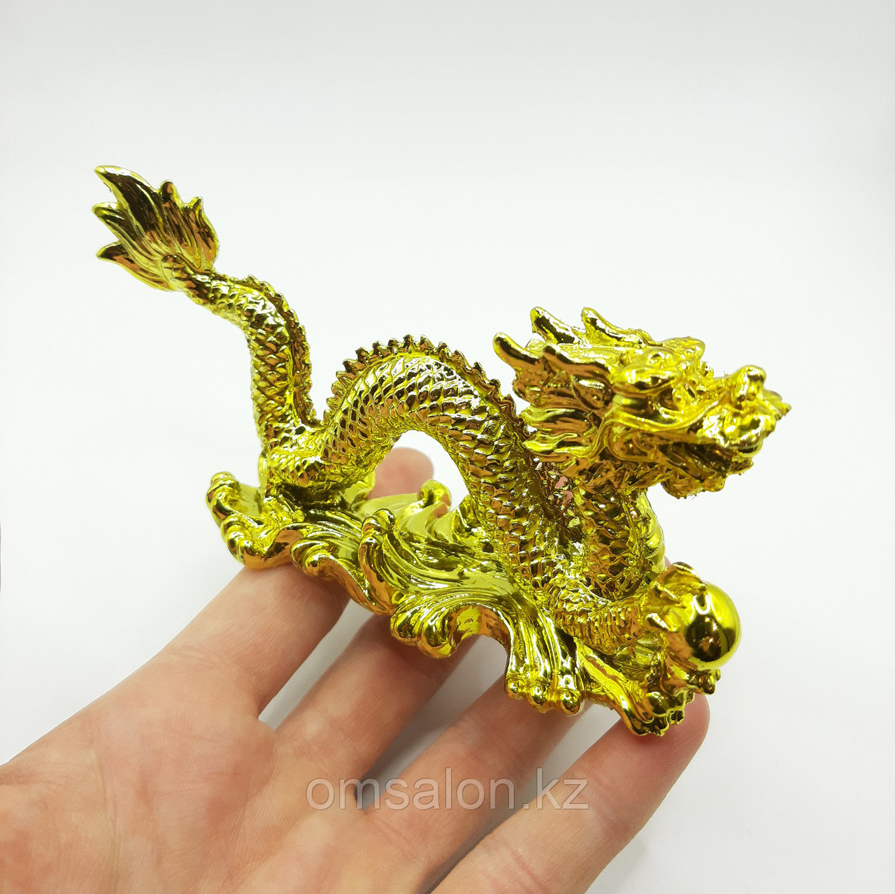Статуэтка Золотой Дракон, 11х6*3см - фото 3 - id-p113810389