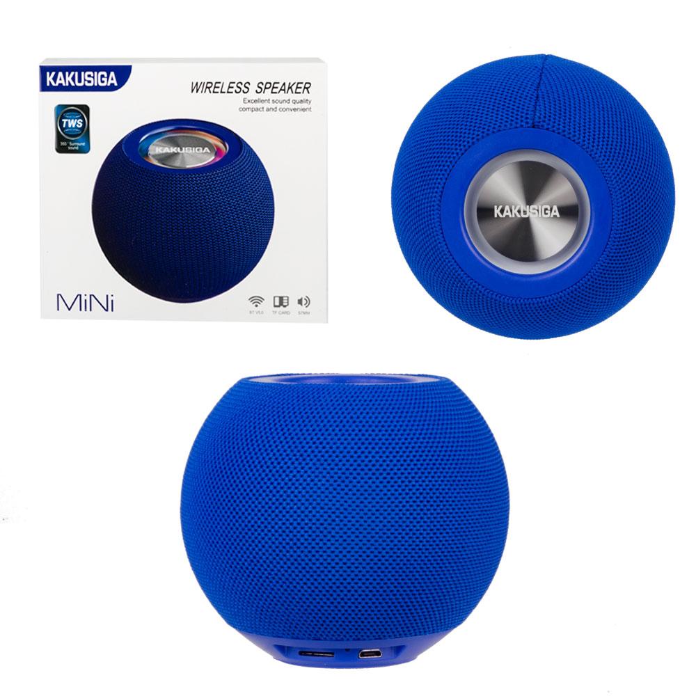 Портативная акустическая система Bluetooth  Kakusiga KSC-610 Mini, Blue
