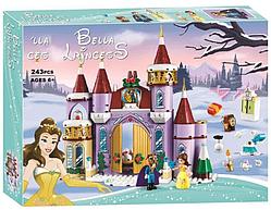 Конструктор King Disney Princess Зимний замок Белль праздник в замке Красавица и чудовище