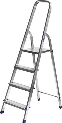 Лестница-стремянка СИБИН алюминиевая, 4 ступени, 82 см, фото 2
