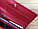 Красный кожаный кошелёк KARYA, фото 6