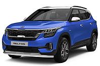 Kia Seltos 2019+ Защита переднего бампера d57