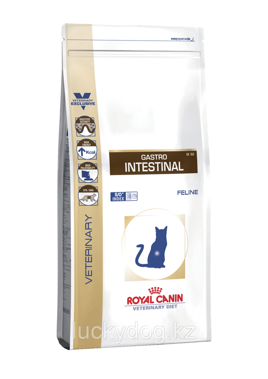 Royal Canin Gastro Intestinal (2кг) Роял Канин сухой корм для кошек при нарушениях пищеварения, 2 кг