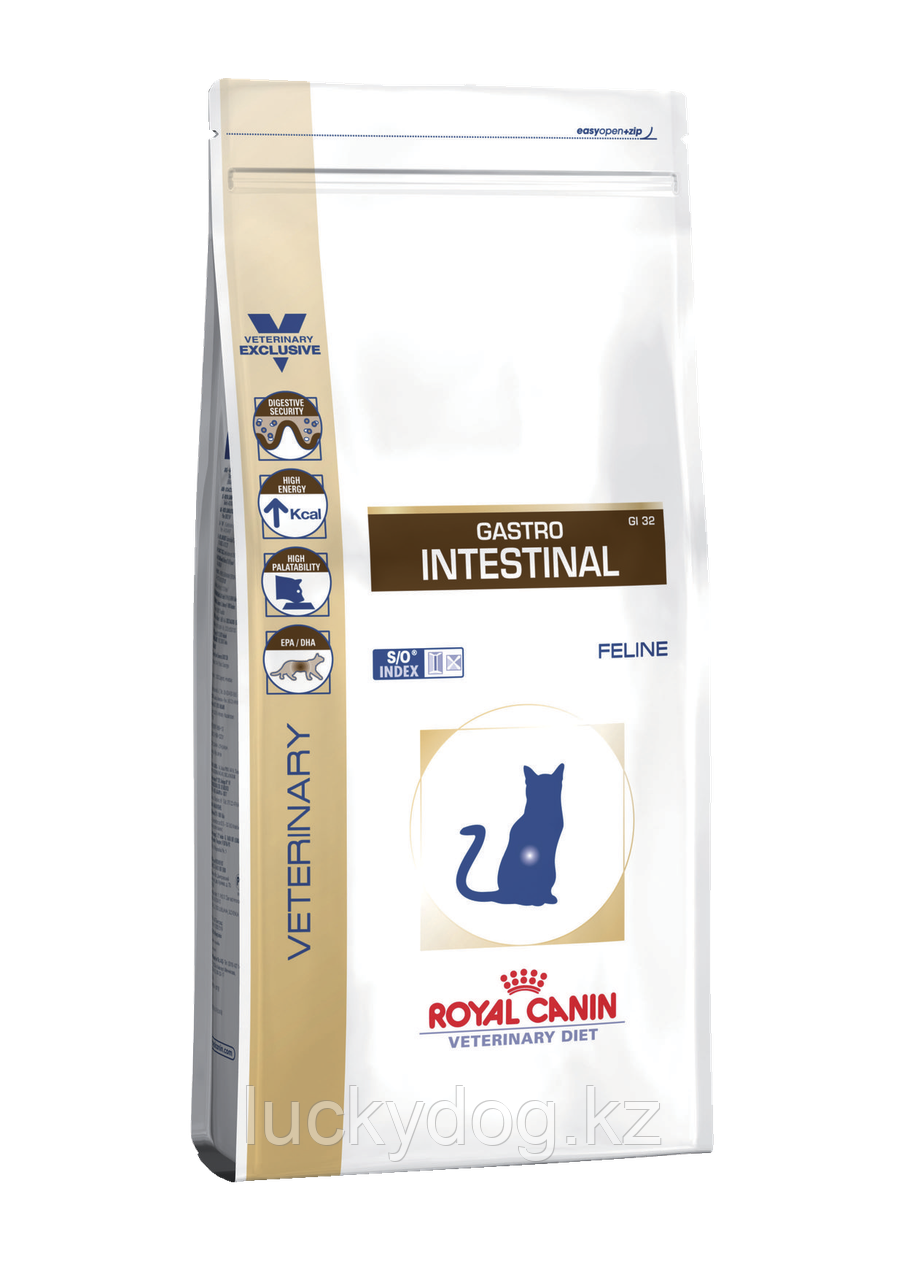 Royal Canin Gastro Intestinal (2кг) Роял Канин сухой корм для кошек при нарушениях пищеварения, 2 кг - фото 1 - id-p3538955