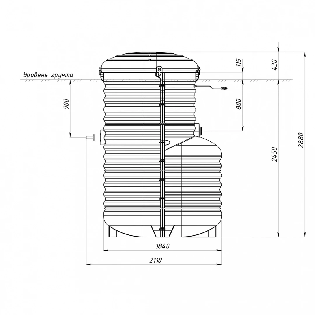 Станция биологической очистки Aero 2600 - фото 3 - id-p98088063