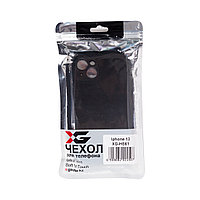 Чехол для телефона  X-Game  XG-HS61  для Iphone 13  Силиконовый  Чёрный  Пол. пакет