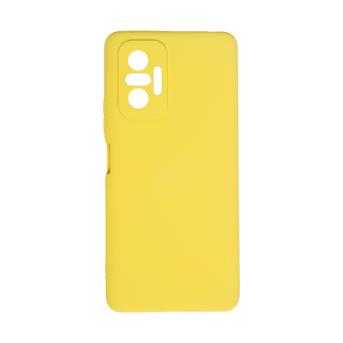Чехол для телефона  X-Game  XG-HS32  для Redmi Note 10 Pro  Силиконовый  Жёлтый  Пол. пакет