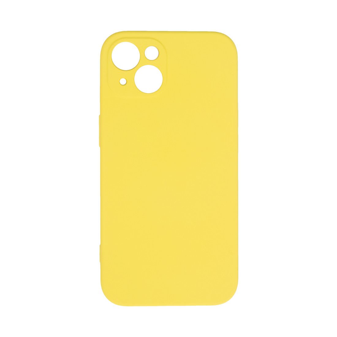 Чехол для телефона  X-Game  XG-HS68  для Iphone 13  Силиконовый  Жёлтый  Пол. пакет