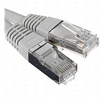 Патч-корд Cablexpert PP6-1M  1m  FTP 6e-Cat  серый