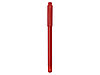 Ручка шариковая пластиковая Delta из переработанных контейнеров, красная, фото 3