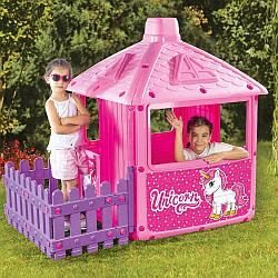 Игровой домик для девочек с забором (Dolu, Турция)