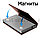 Картхолдер держатель для карт и визиток текстурная экокожа KH-342 коричневый, фото 6