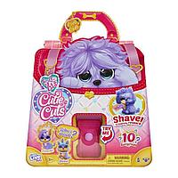 Пушистик-потеряшка Груминг-салон фиолетовый