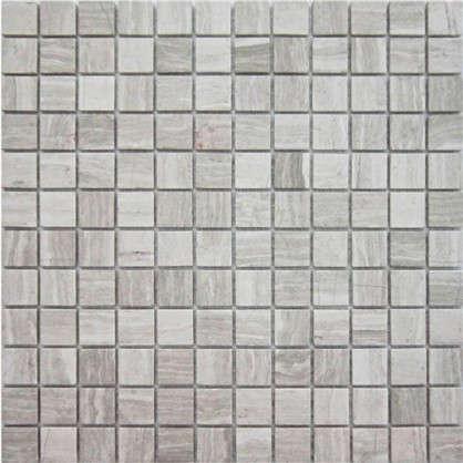 Мраморная мозаика White Wooden 30,5х30,5см - фото 1 - id-p98085144