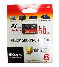 Карта памяти Memory Stick Pro Duo SONY 8 Gb, оригинал