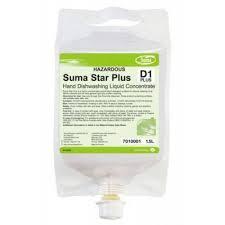 Средство для мытья посуды ( в ручную) SUMA D1 PLUS 1.5 kg*4, фото 2