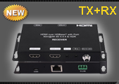 SX-EX53 удлинитель HDMI по UTP/FTP/SFTP с технологией HDBaseT, комплект
