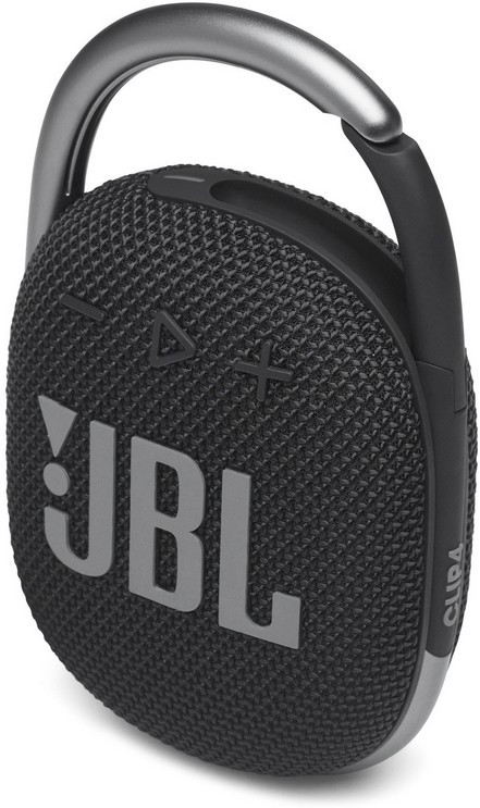 JBL Clip 4 - Portable Bluetooth Speaker with Carabiner - Black