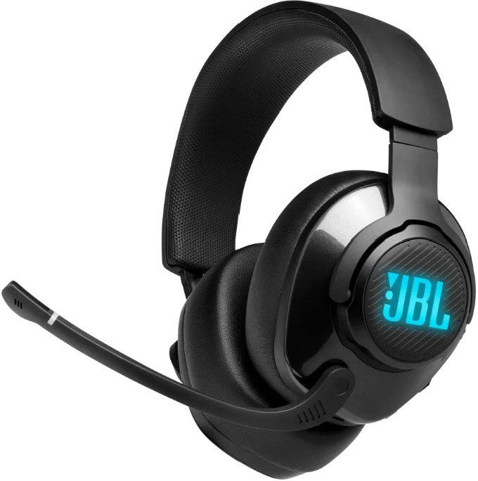 JBL Quantum 400 - Wired Over-Ear Gaming Headset with Flip-up Mic - Black